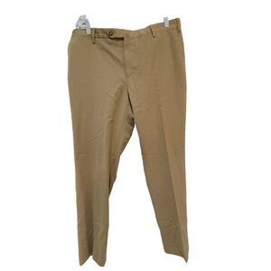 NWT M. Dumas & Sons Slim Fit Casual Khaki Slacks  Dress Pants Waist 37” MSRP $37